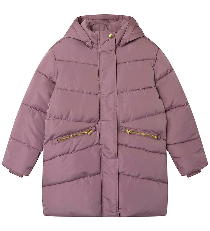 Name It Vadderad Jacka Lång Nkfmemo Grape Shake