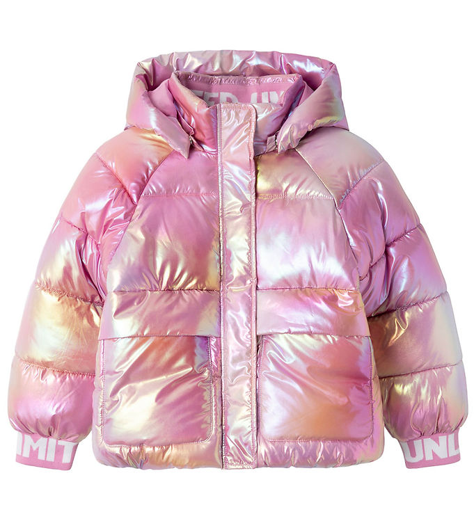 Name It Vadderad Jacka Nkfmalan Moonlite Mauve
