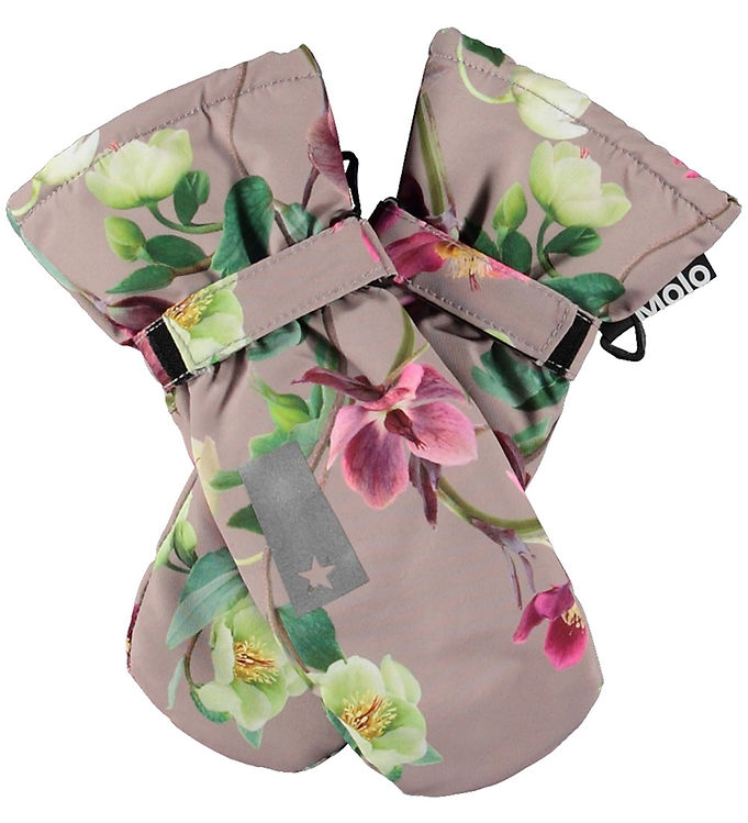 Molo Mittens Mitzy Winter Roses ASAP Shipping KW RO
