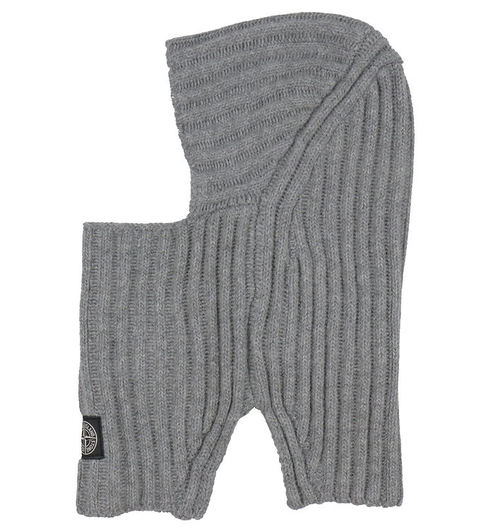 Stone Island Balaclava Ullviskos Gråmelerad