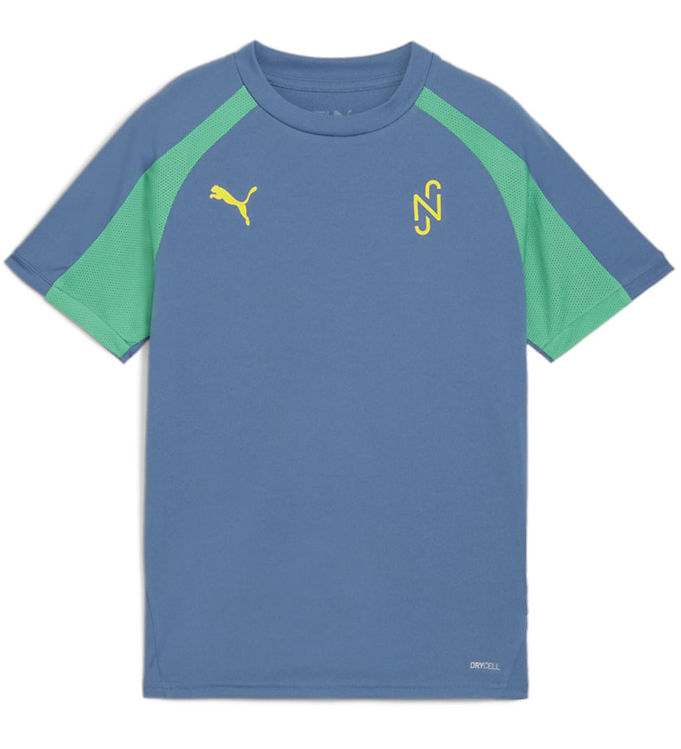 Puma T Shirt Neymar Jr Bna Blue Horizon/pelé Yellow