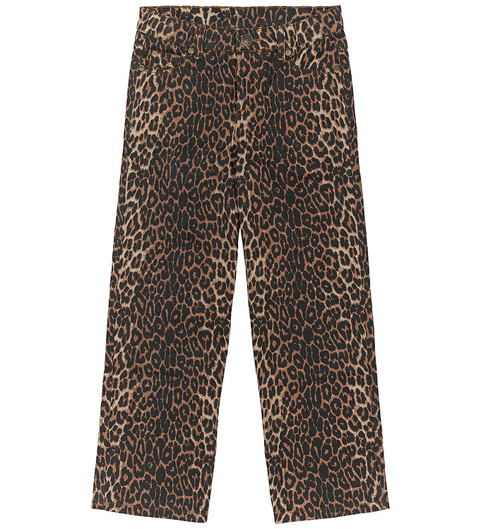 The New Jeans Denim Tnlolo Feather Grey M. Leopardtryck