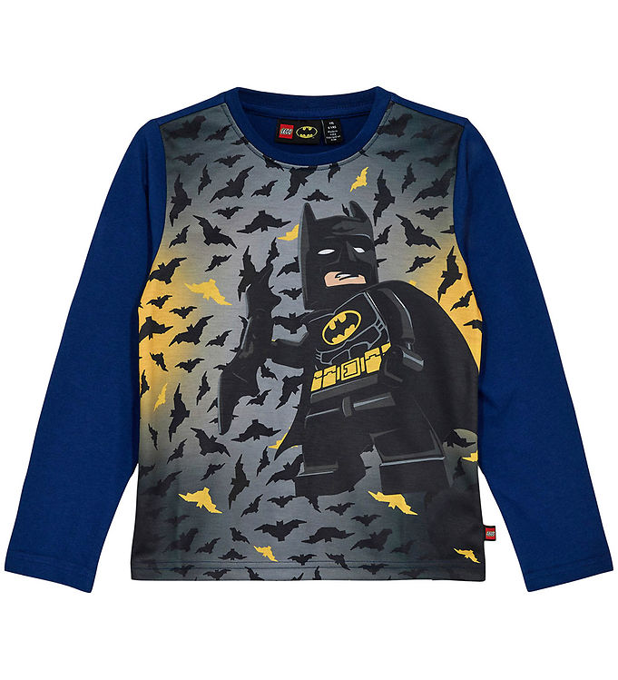 Lego   Batman Tröja Lwtano 601 Dark Blue M. Tryck