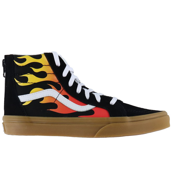 Vans flame lace up clearance