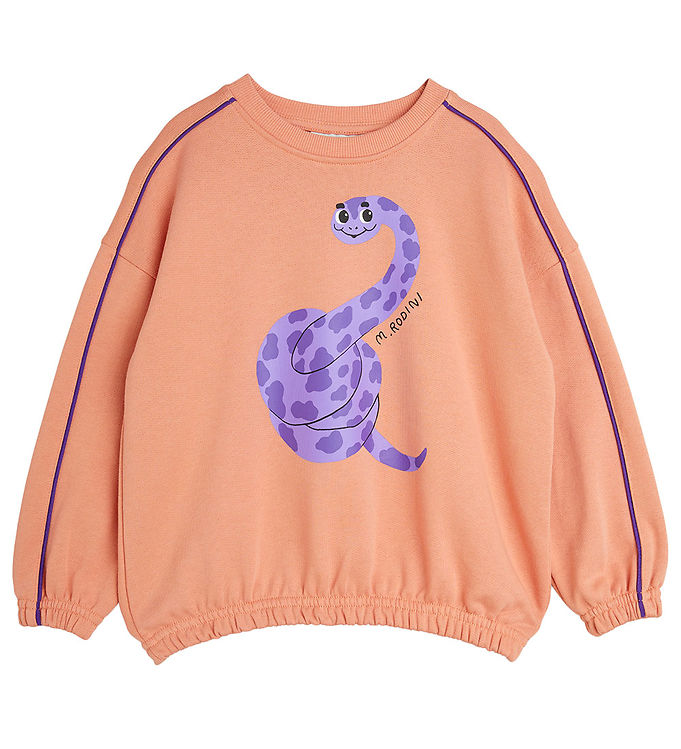 Mini Rodine Sweatee Shirt Snake Upp Rosa