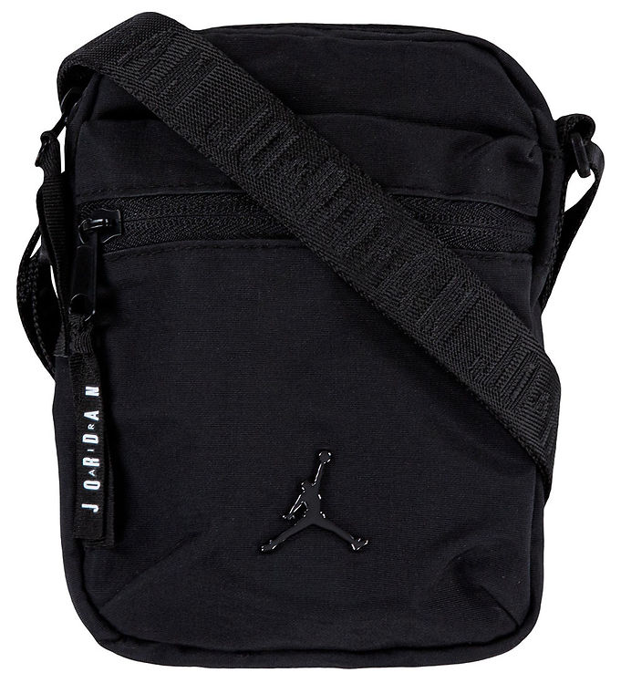 Air jordan crossbody bag black deals