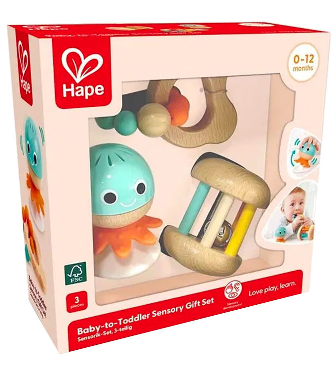 Hape Activity Toy Baby to Toddler Gift Set KW PT