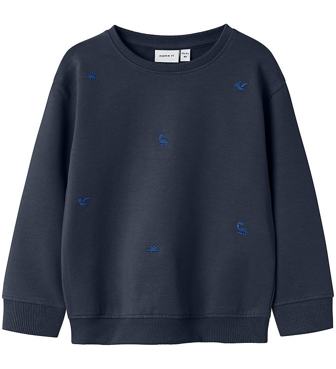 Name It Sweatee Shirt Nmmben Marinblå Blazer M. Dinos