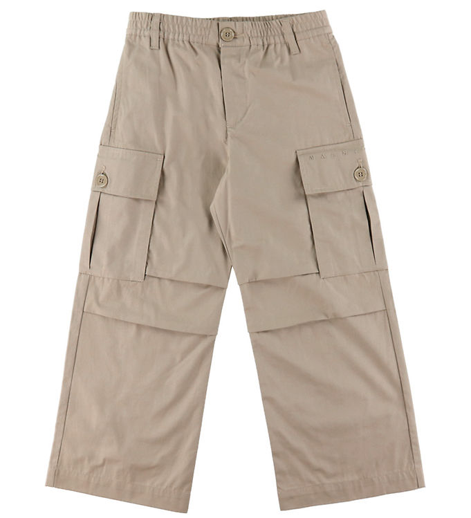 Marni Byxor Sand Beige