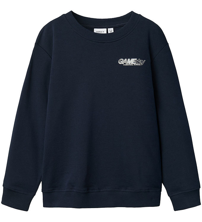 Name It Sweatee Shirt Nkmbesom Marinblå Blazer