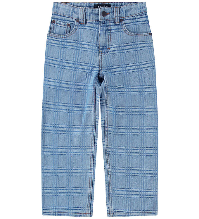 Molo Jeans Denim Aiden Tvattad Check