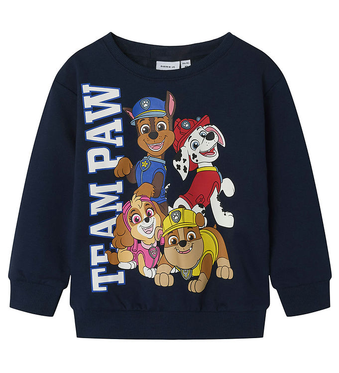Name It Sweatee Shirt Nmmmicker Paw Patrol Marinblå Blazer