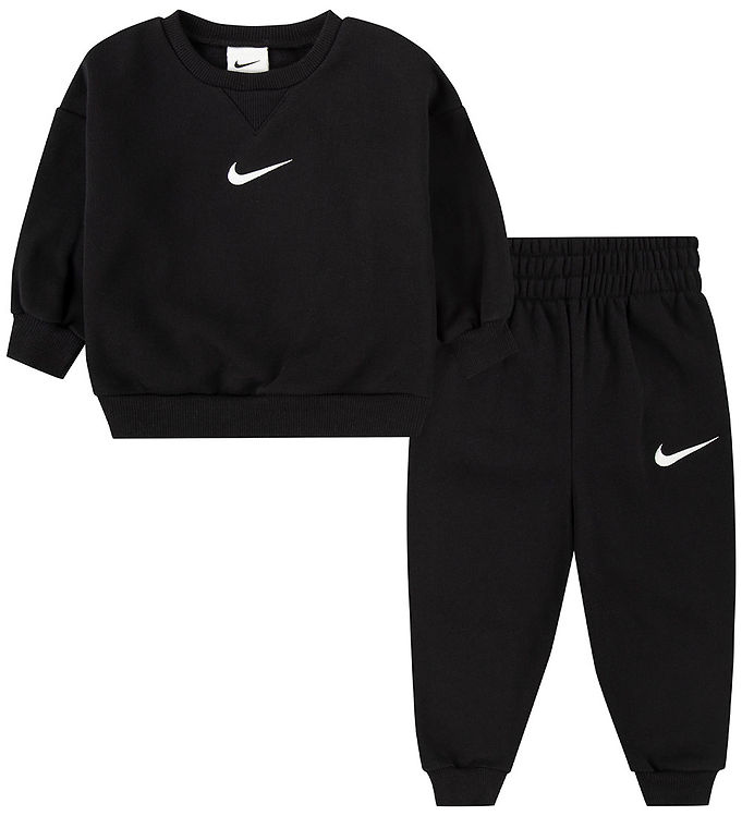Nike Sweatset Sweatee Shirt/sweatpants Svart