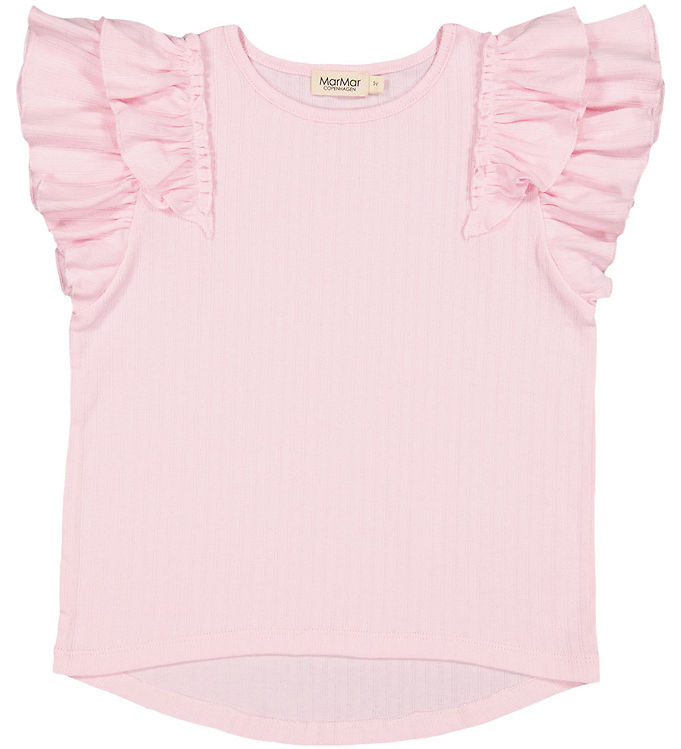 Marmar T Shirt Modal Tavora Frill Cotton Candy
