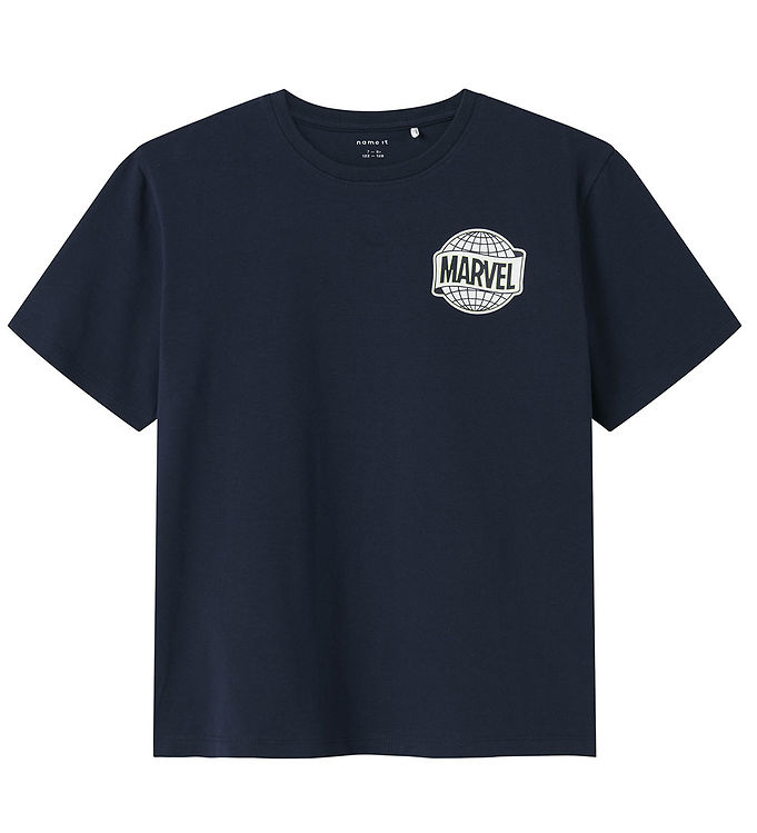 Name It T Shirts Marvel Nkmmajor Marinblå Blazer