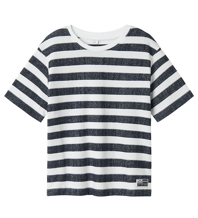 Name It T Shirt Nkmferm Bright White/marinblå Blazer