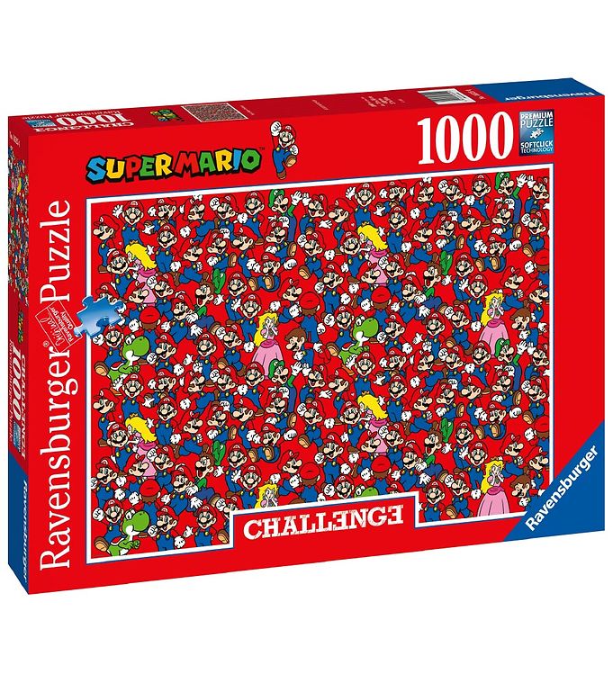 RAVENSBURGER 12992 Super Mario Fun Puzzle 100 Teile XXL 