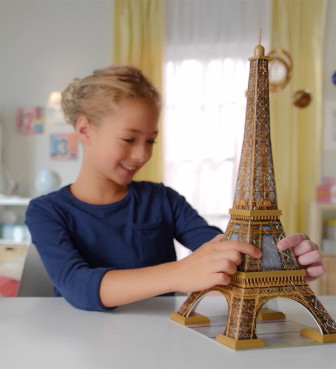 raket gemeenschap Inademen Ravensburger 3D Puzzel - 216 Bakstenen - Eiffeltoren