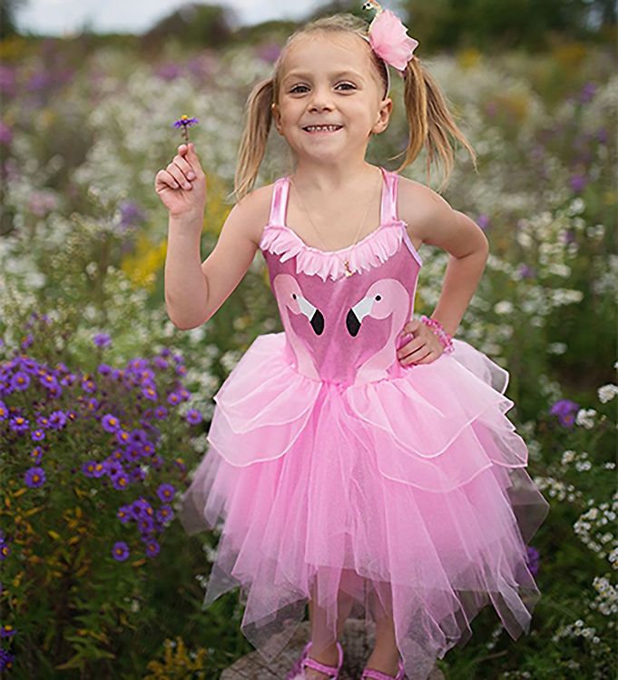 Flamingo jurkje top kind