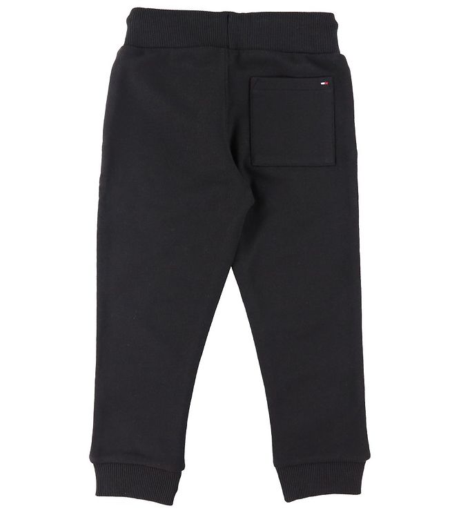 Tommy Hilfiger Sweatpants - Essential - Organic - Black