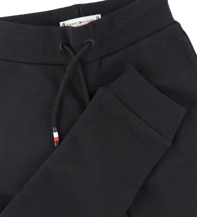 - Tommy Black Hilfiger Organic Sweatpants - - Essential