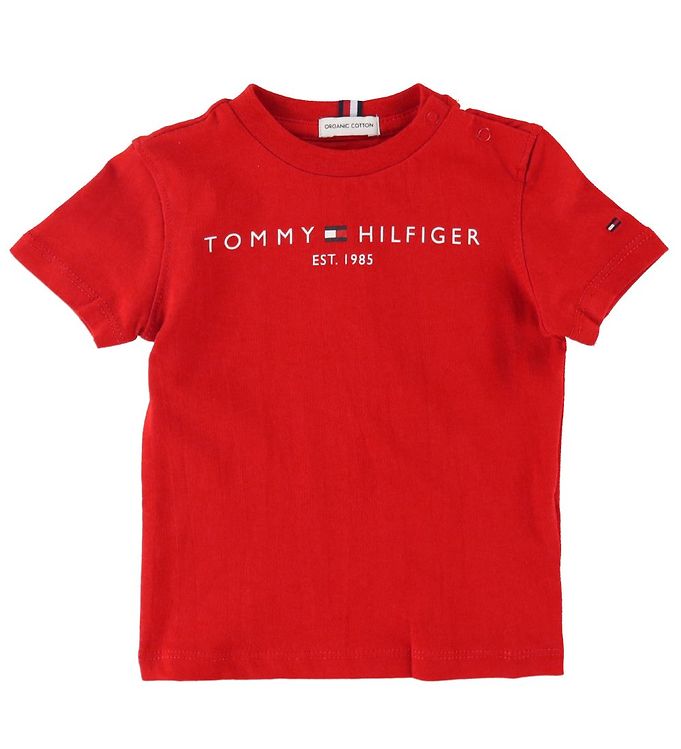 Tommy Hilfiger - Essential - Organic - Deep Crimson