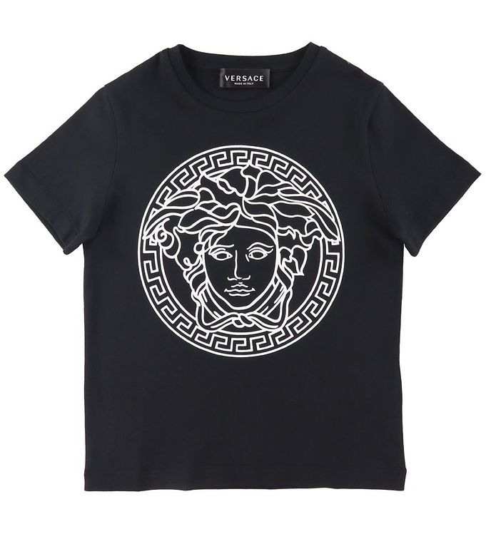 Versace T-shirt - Medusa - Black/White » Quick Shipping