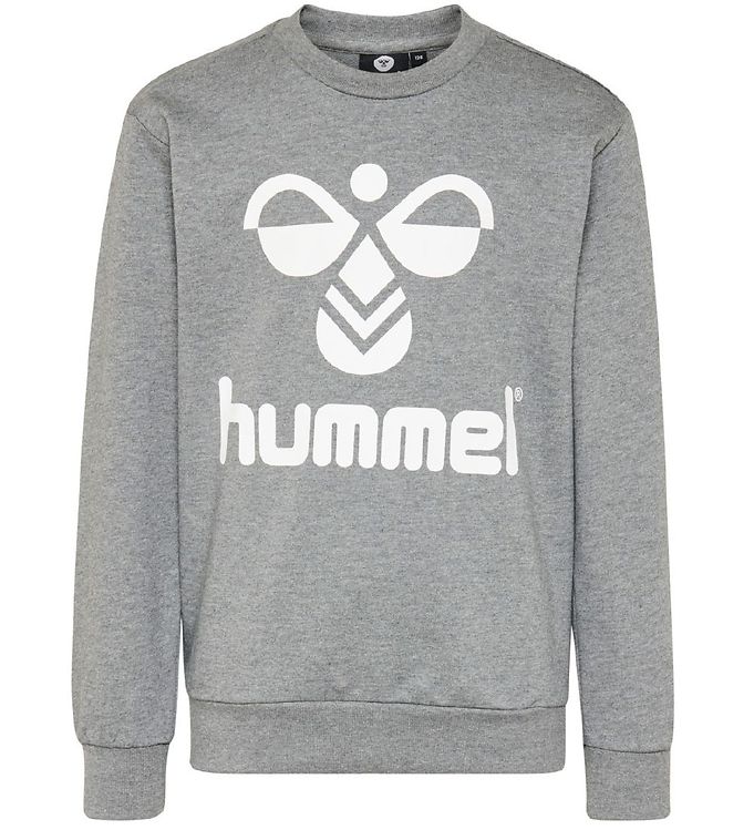 Hummel Sweatshirt - Dos - Grey Melange » Fast and Cheap