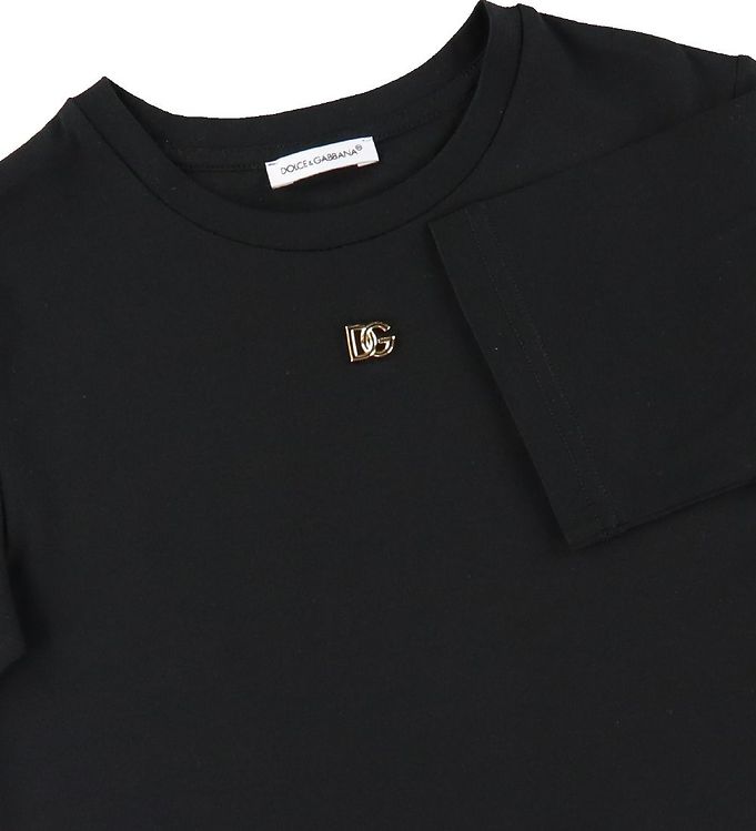 Schrijf een brief basketbal Knorretje Dolce & Gabbana T-shirt - Essentials - Black » Prompt Shipping