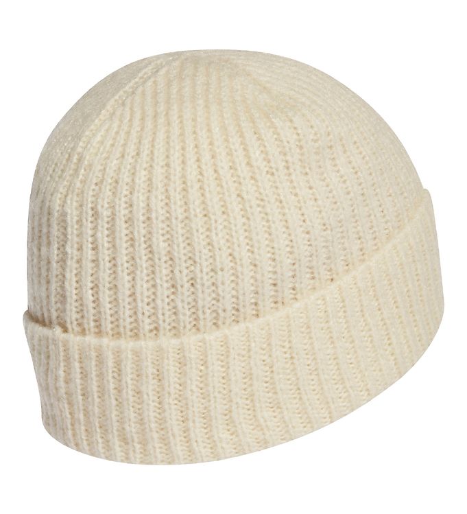 cream adidas beanie