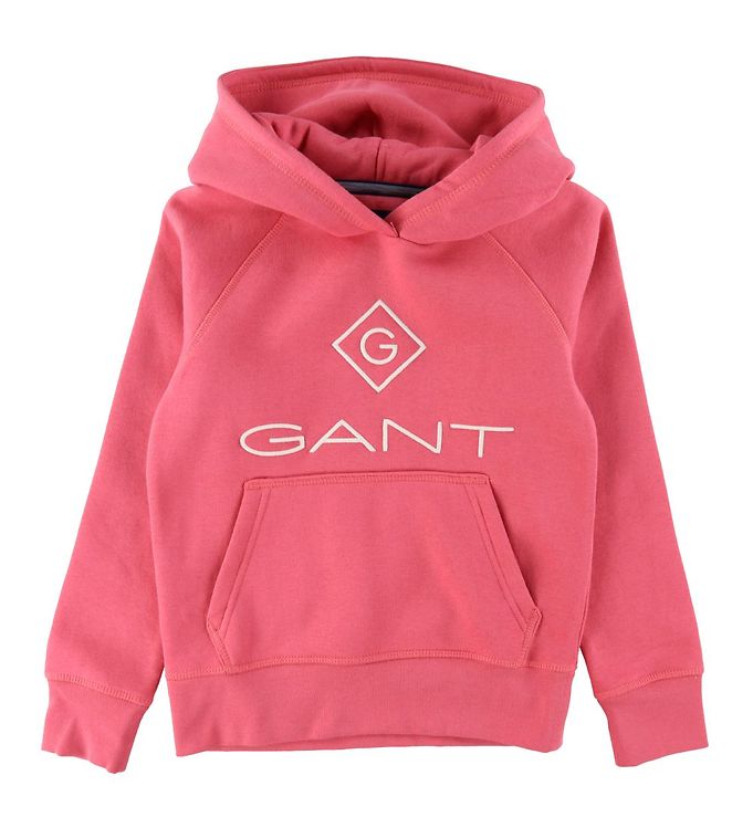 GANT Hoodie Lock Up Rapture Rose Quick Shipping
