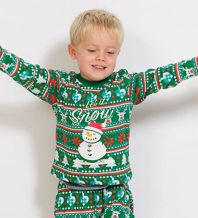 aansporing longontsteking compact Jule-Sweaters Pyjama set - Groen » Altijd Goedkope Verzending