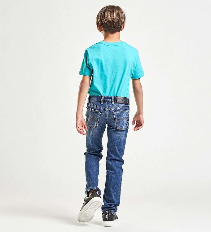 glide billetpris Inficere Diesel Jeans - Waykee - Blue Denim » New Products Every Day