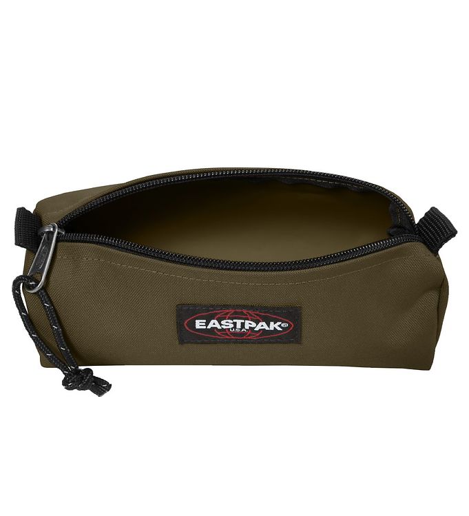 Eastpak Benchmark Single Pencil Case, 21 cm, Black (Black), Army Olive,  Benchmark Single