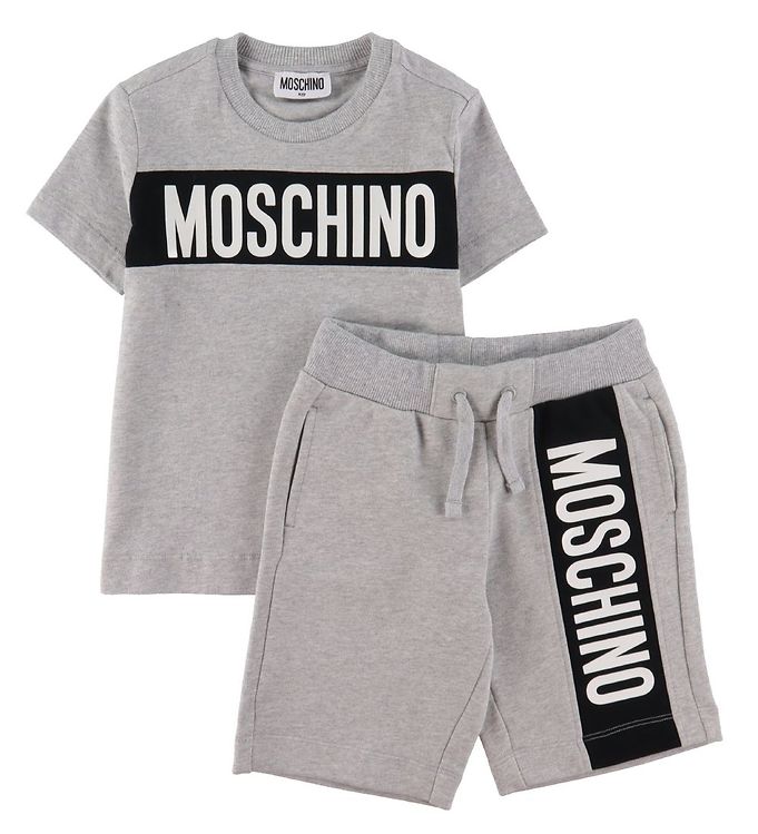 Moschino t sale shirt and shorts