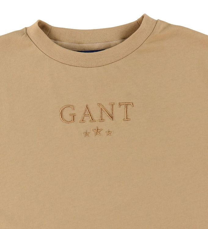 GANT T-Shirt - Stars - Dark Almond » Always Cheap Shipping