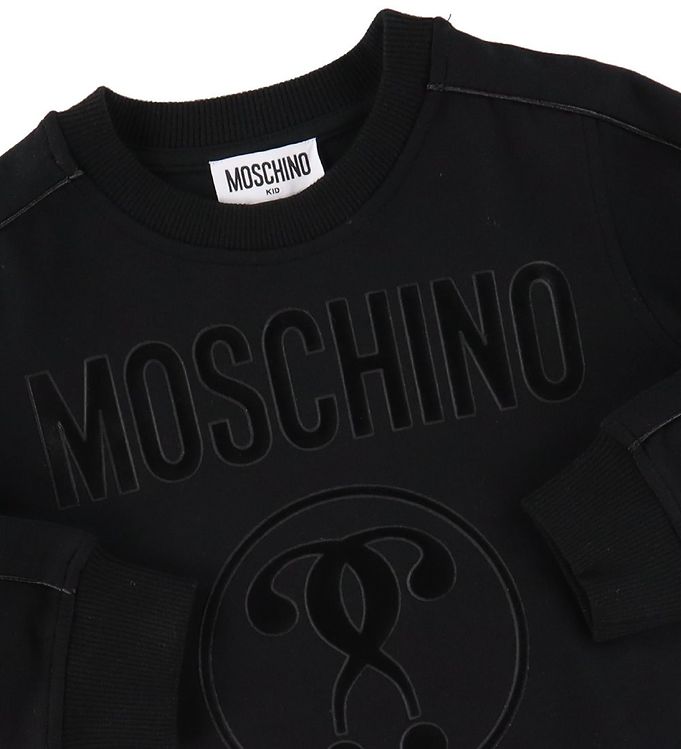 Moschino Kids Boys Jacket Print Sweatshirt in 4 Yrs Black