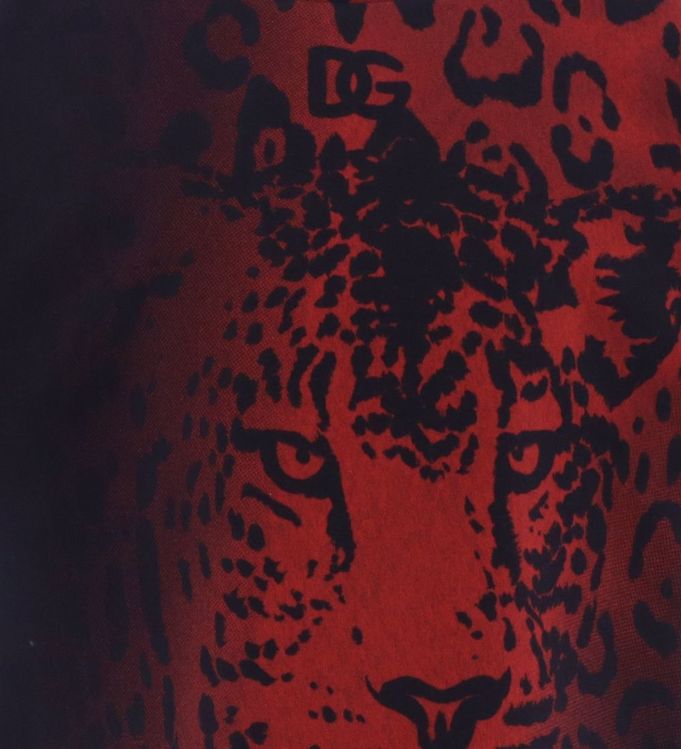 Red and black dolce and sales gabbana shirt