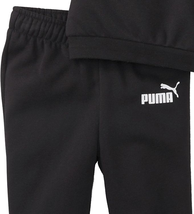 Puma Sweat Set - Minicats Crew Jogger - Cotton Black | Jogginganzüge