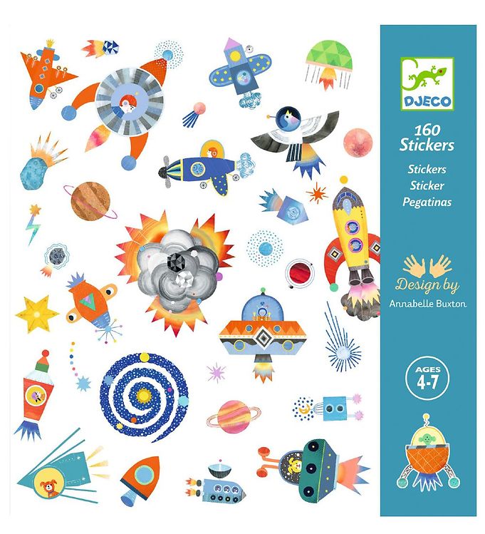 Shapes for Kids Room Decor Djeco Wall Stickers 