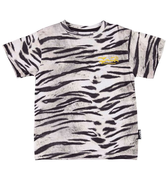 Molo T-shirt - Rasmus - Prompt Shipping Tiger » White