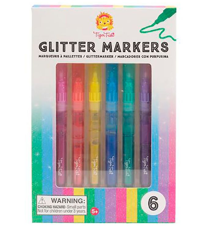 Tiger Tribe Markers - Glitter » Quick Shipping » Fashion Online