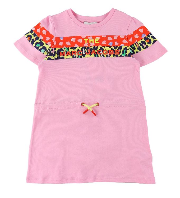 Little Marc Jacobs Dress Hawaii Pink w. Print Kids Fashion