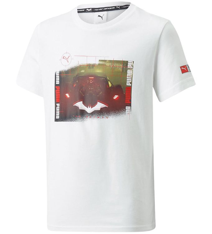 Puma T Shirt Batman White