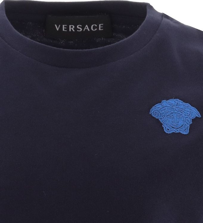 Opstå Korrekt grad Versace T-shirt - Navy/Blue w. Logo » New Products Every Day