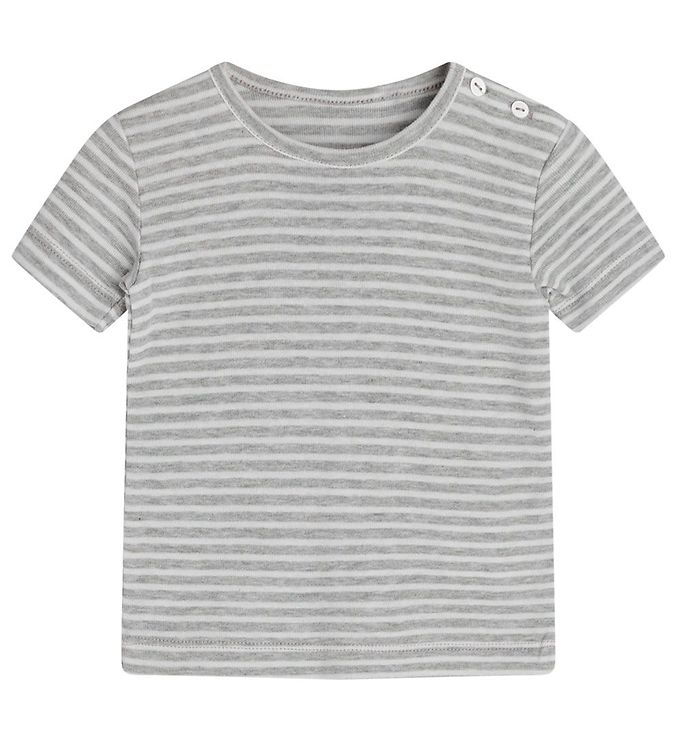 Noa Noa Miniature T Shirt Art Grey Melange