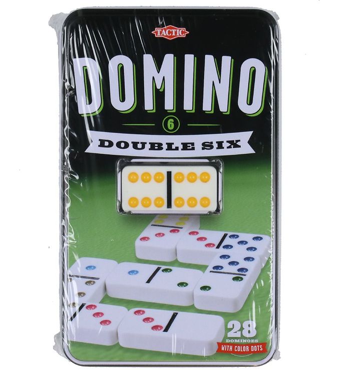 ik wil Afscheiden Wereldvenster TACTIC Spel - Domino Dubbel Six » Altijd Goedkope Levering
