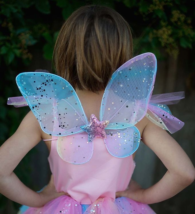 Women Winged Fairy Dress Up Costume Halloween Forest Fairy Costume Sequin  Tube Tops Princess Dress - Walmart.com