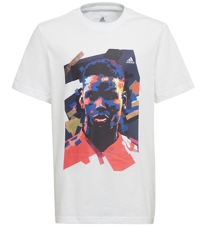 adidas Performance T shirt Pogba Football Graphic White