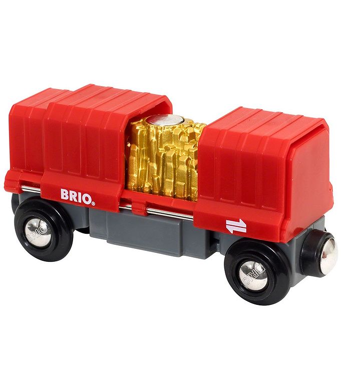 BRIO World Freight w. Gold Red 33938 » Quick Shipping